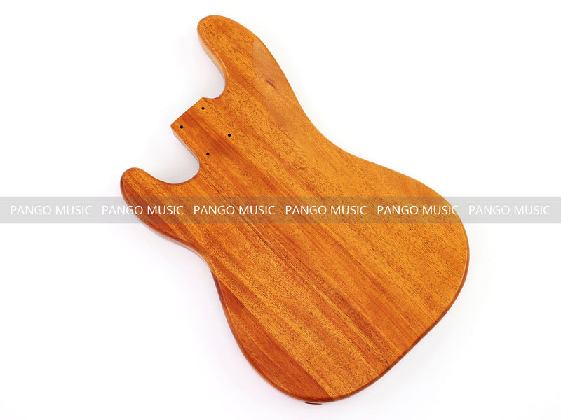 One-of-a-Kind Burl Wood Veneer Epoxy Resin PJ-Style Electric Bass Guitar Body (PJE-015)
