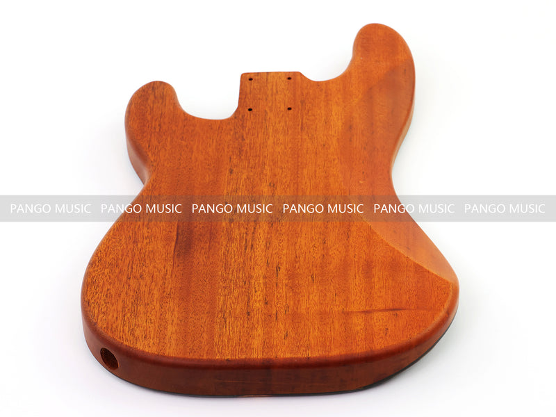 One-of-a-Kind Burl Wood Veneer Epoxy Resin PJ-Style Electric Bass Guitar Body (PJE-016)