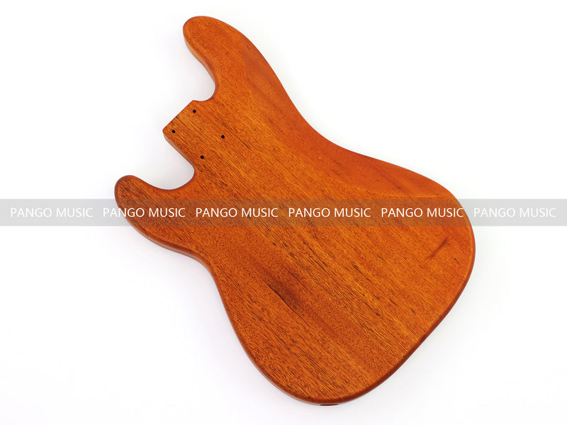 One-of-a-Kind Burl Wood Veneer Epoxy Resin PJ-Style Electric Bass Guitar Body (PJE-016)