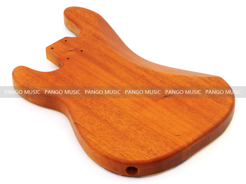 One-of-a-Kind Burl Wood Veneer Epoxy Resin PJ-Style Electric Bass Guitar Body (PJE-017)