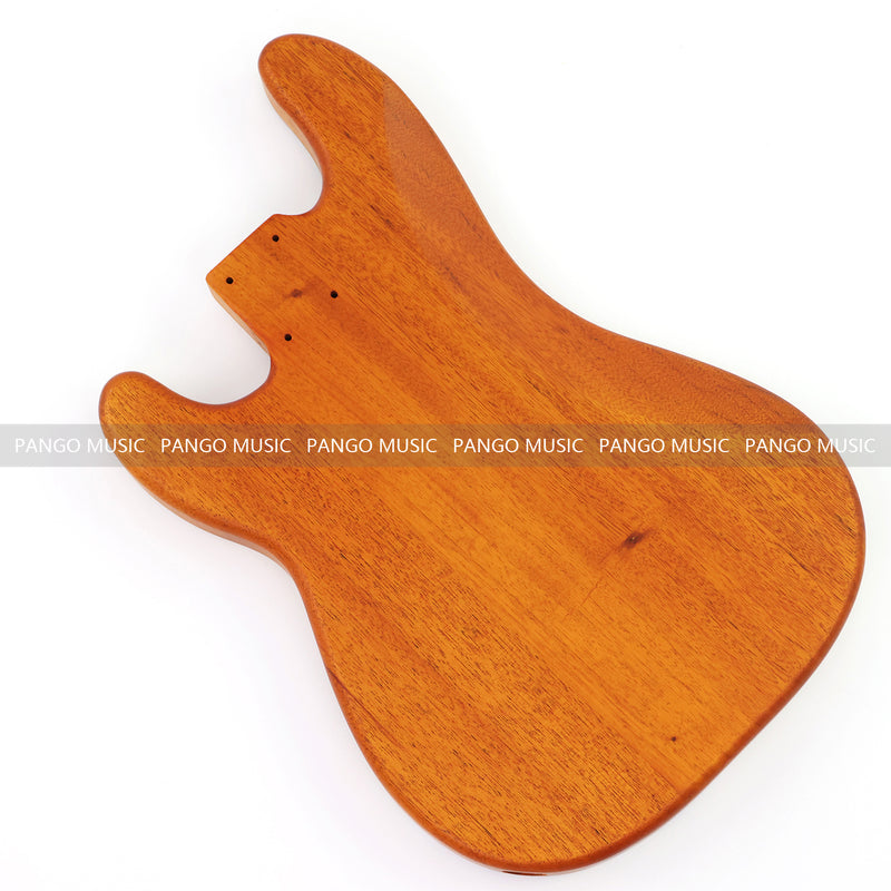 One-of-a-Kind Burl Wood Veneer Epoxy Resin PJ-Style Electric Bass Guitar Body (PJE-017)