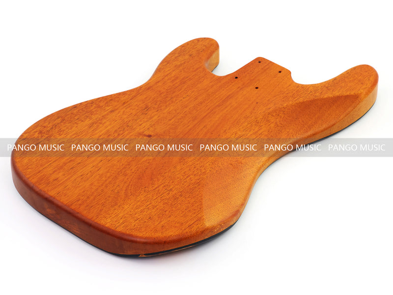 One-of-a-Kind Burl Wood Veneer Epoxy Resin PJ-Style Electric Bass Guitar Body (PJE-018)