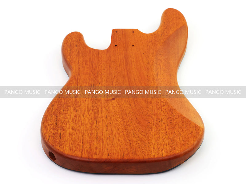 One-of-a-Kind Burl Wood Veneer Epoxy Resin PJ-Style Electric Bass Guitar Body (PJE-018)