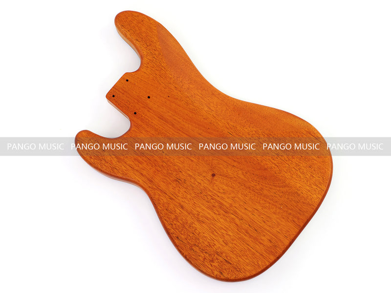 One-of-a-Kind Burl Wood Veneer Epoxy Resin PJ-Style Electric Bass Guitar Body (PJE-018)