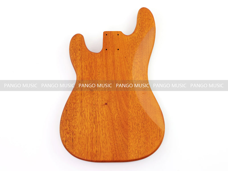 One-of-a-Kind Burl Wood Veneer Epoxy Resin PJ-Style Electric Bass Guitar Body (PJE-018)