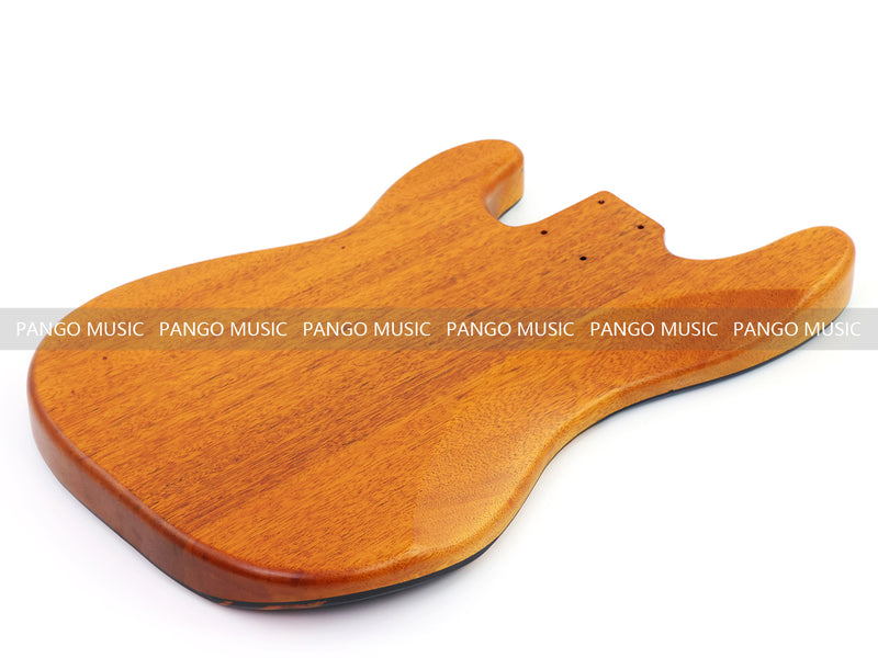 One-of-a-Kind Burl Wood Veneer Epoxy Resin PJ-Style Electric Bass Guitar Body (PJE-019)