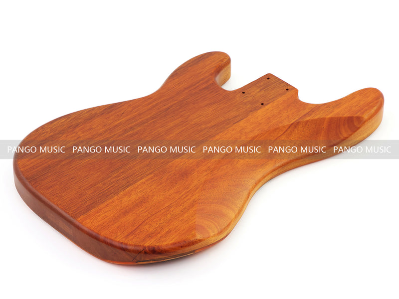 One-of-a-Kind Burl Wood Veneer Epoxy Resin PJ-Style Electric Bass Guitar Body (PJE-020)