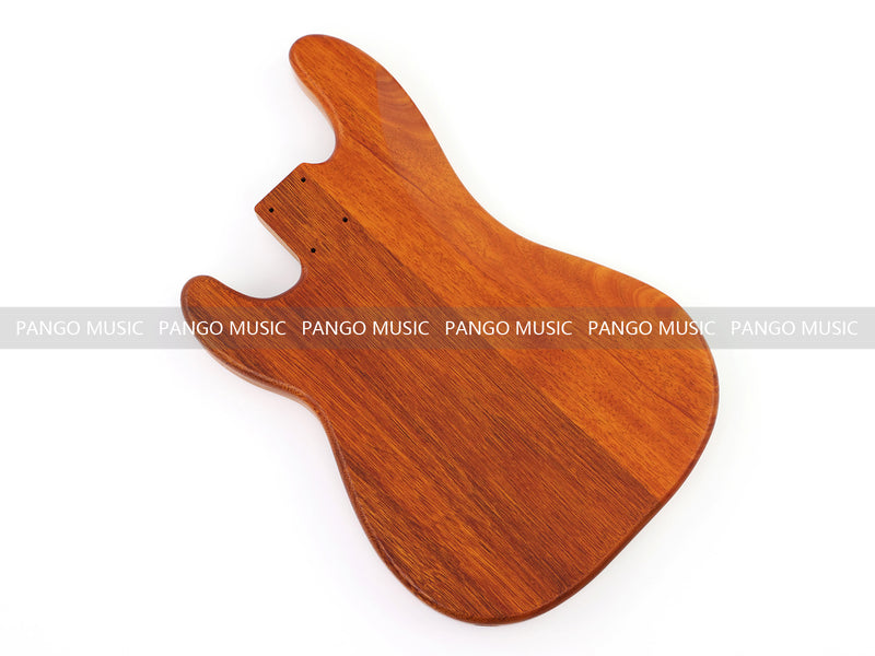 One-of-a-Kind Burl Wood Veneer Epoxy Resin PJ-Style Electric Bass Guitar Body (PJE-020)