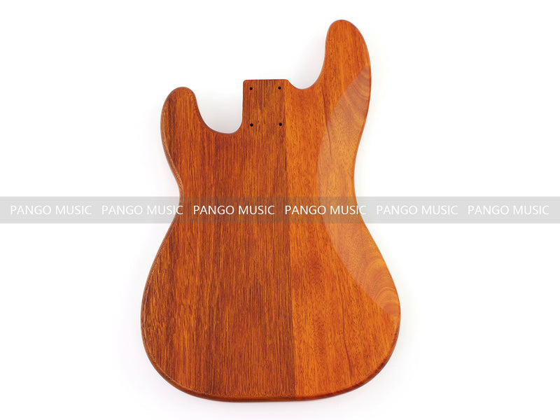 One-of-a-Kind Burl Wood Veneer Epoxy Resin PJ-Style Electric Bass Guitar Body (PJE-020)