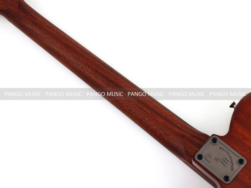 PANGO 6-String Solid Body Glossy Red Silent Acoustic-Electric Guitar (SE-501)
