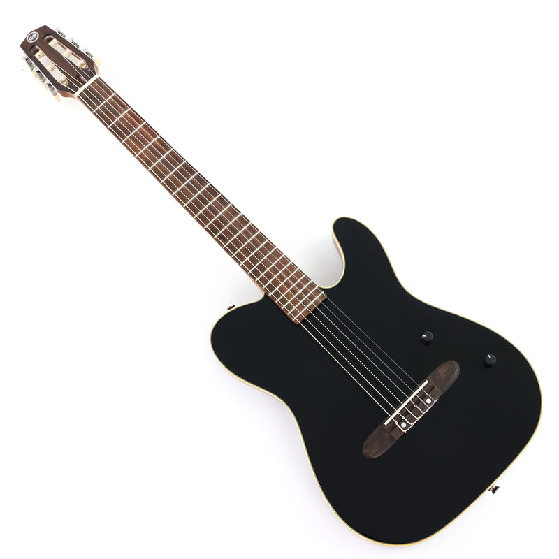 PANGO 6-String Solid Body Nylon String Silent Classical Acoustic-Electric Guitar (SE-502)