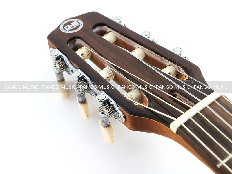 PANGO 6-String Solid Body Nylon String Silent Classical Acoustic-Electric Guitar (SE-502)