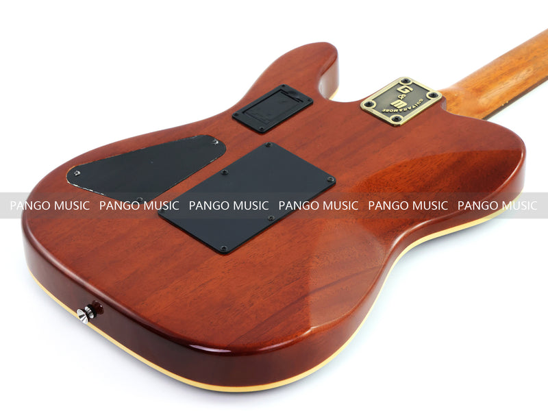 PANGO 6-String Solid Body Nylon String Silent Classical Acoustic-Electric Guitar (SE-502)