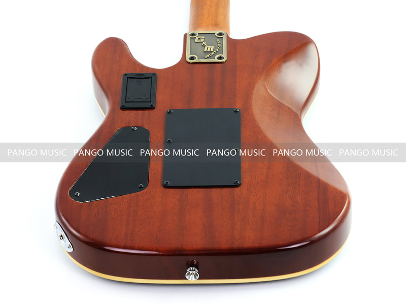 PANGO 6-String Solid Body Nylon String Silent Classical Acoustic-Electric Guitar (SE-502)