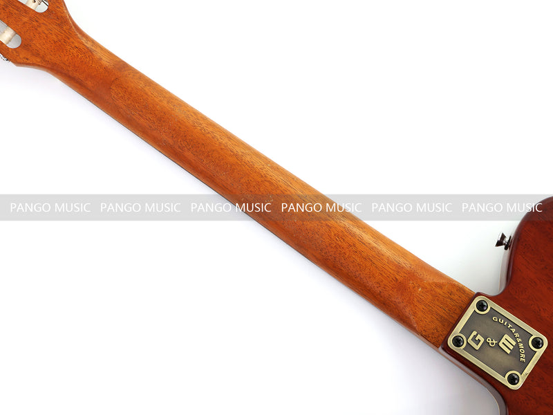 PANGO 6-String Solid Body Nylon String Silent Classical Acoustic-Electric Guitar (SE-502)