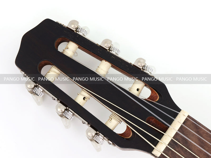 PANGO 6-String Solid Body Nylon String Silent Classical Acoustic-Electric Guitar (SE-505)
