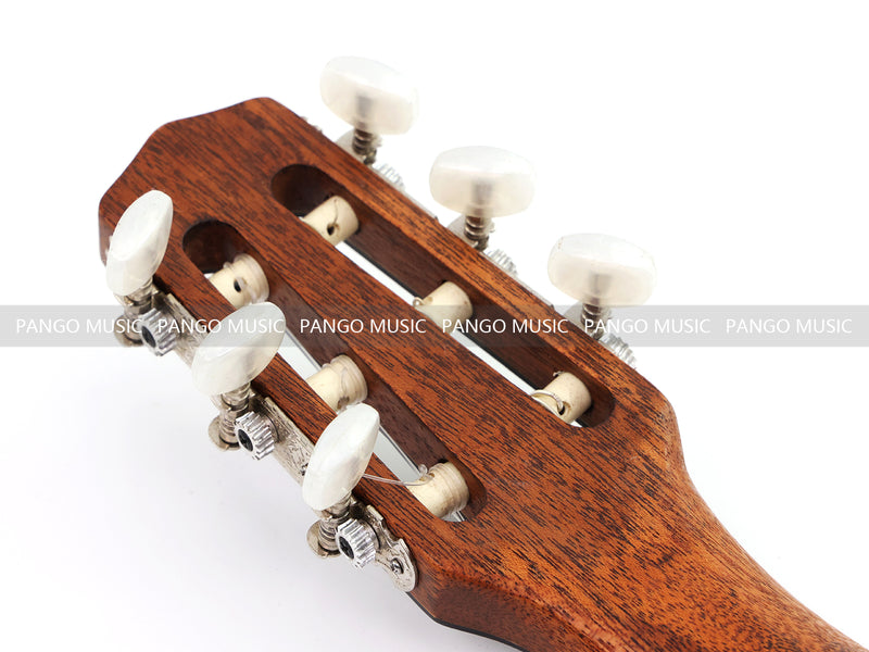 PANGO 6-String Solid Body Nylon String Silent Classical Acoustic-Electric Guitar (SE-505)