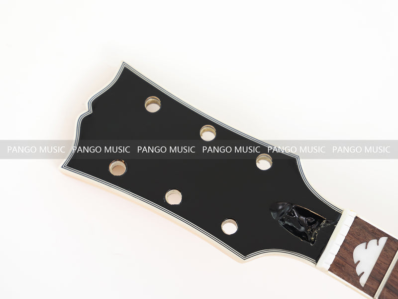PANGO Hollow Body Electric Guitar with Burl Maple Top (ZQN0180, No Hardware)