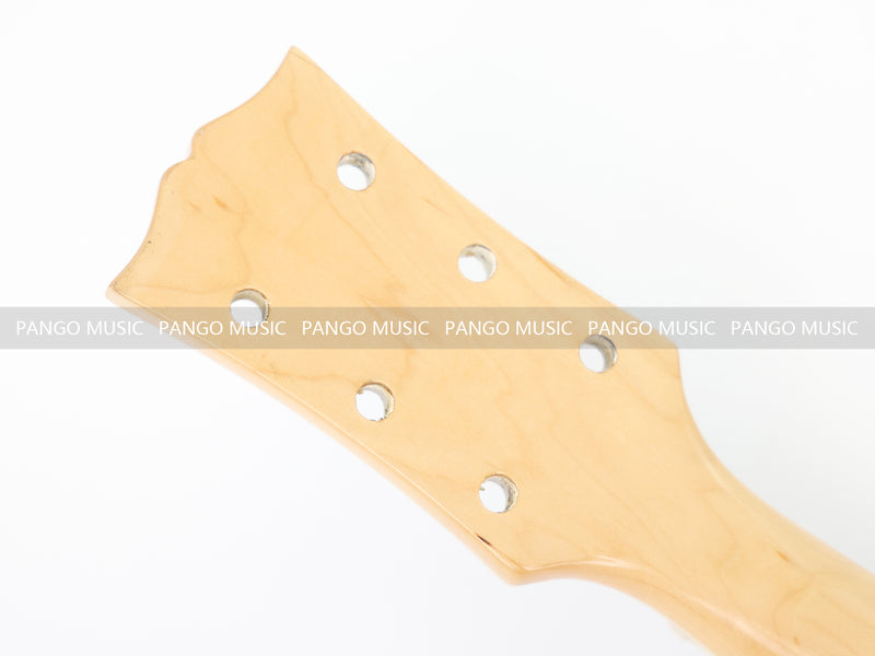 PANGO Hollow Body Electric Guitar with Burl Maple Top (ZQN0180, No Hardware)