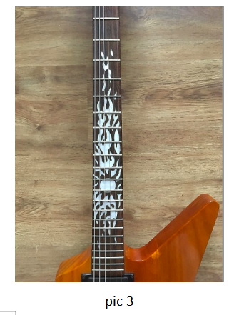 Ken Lawrence Explorer Style Custom Design Guitar (2023-08-17)