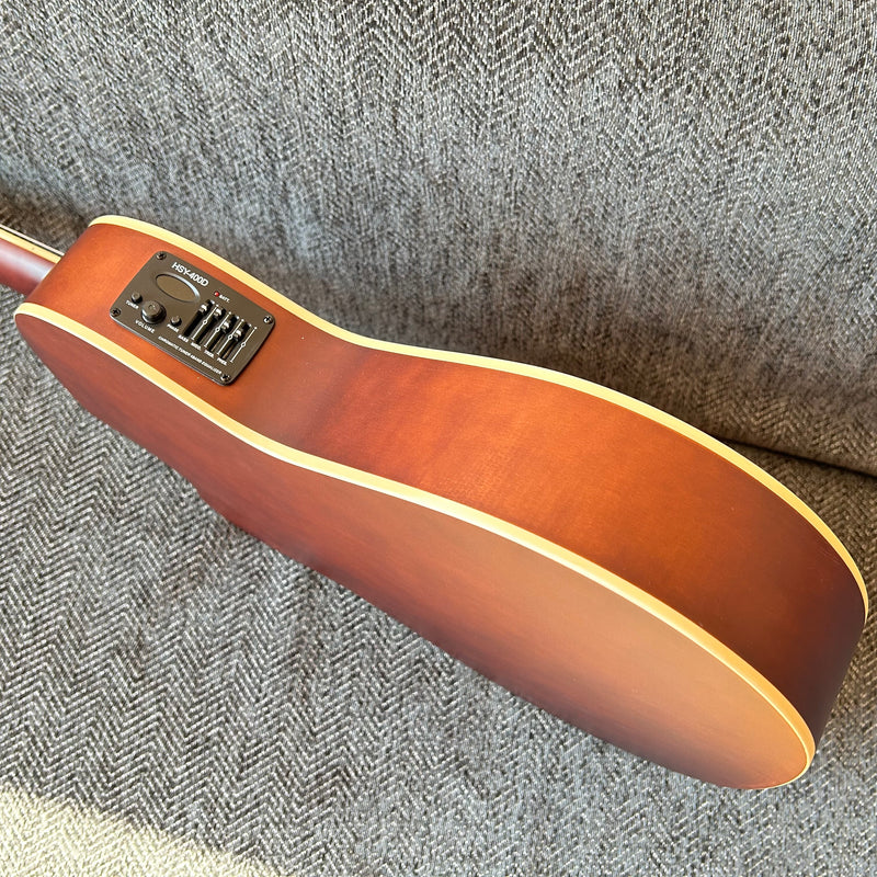 39 Inch Thin Body Classical Guitar with EQ (QCG2301)