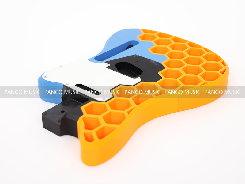 3D Printed PETG Material DIY Electric Guitar Body (3DS-001)