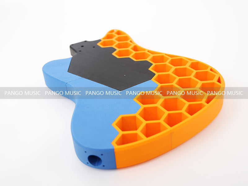 3D Printed PETG Material DIY Electric Guitar Body (3DS-001)