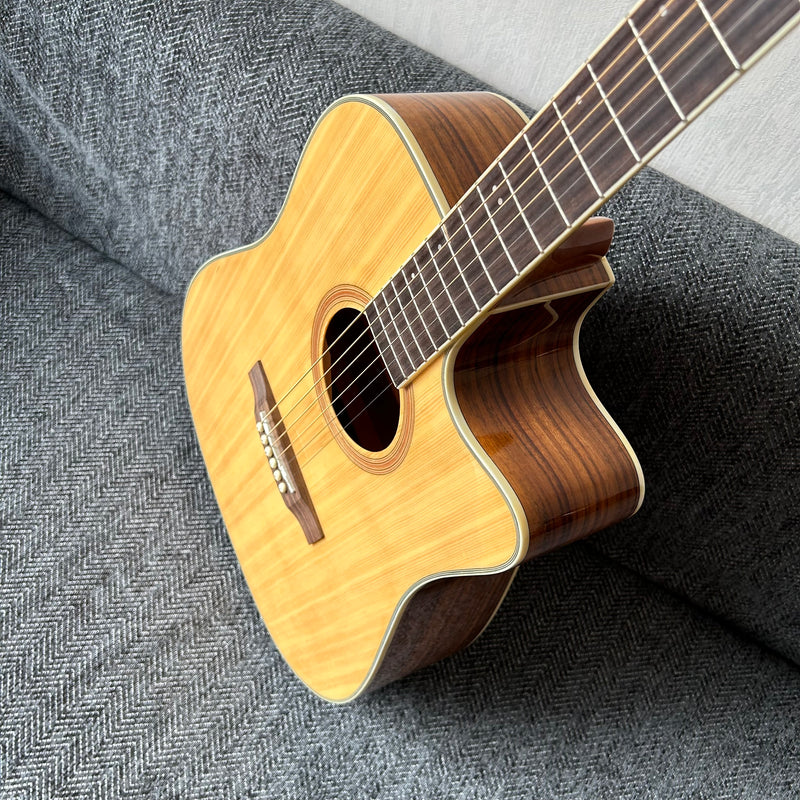 41 Inch Solid Spruce Top Acoustic Guitar (M-210-41)