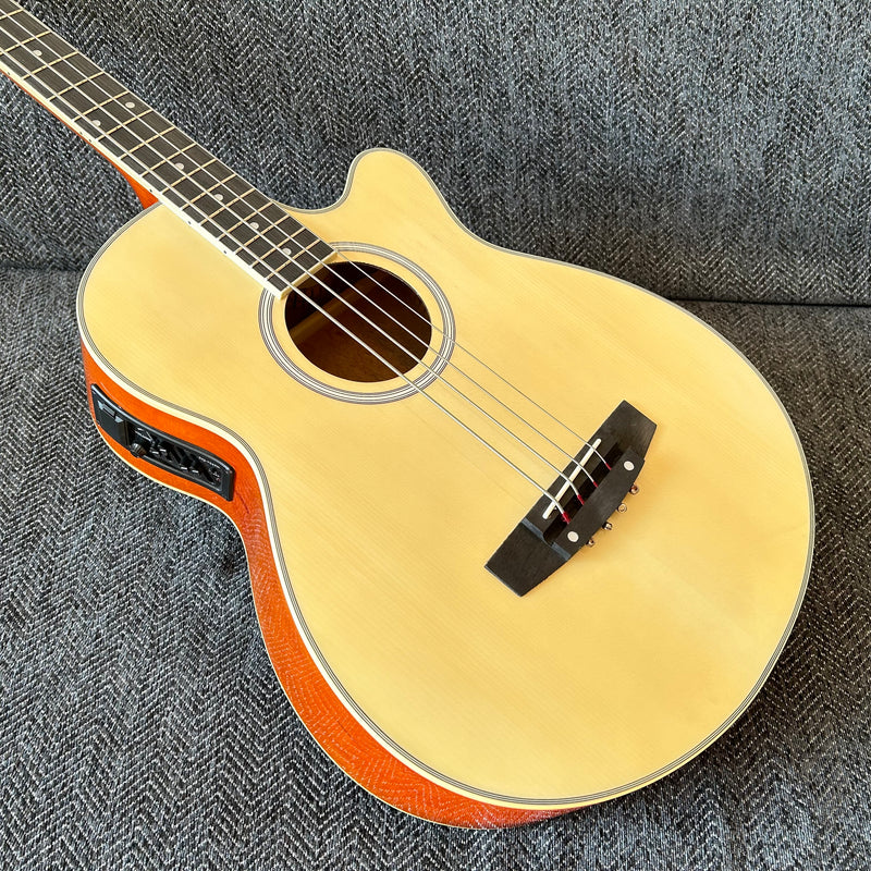 4 Strings Acoustic Bass Guitar (Shanghai Music Show Sample, JN345)