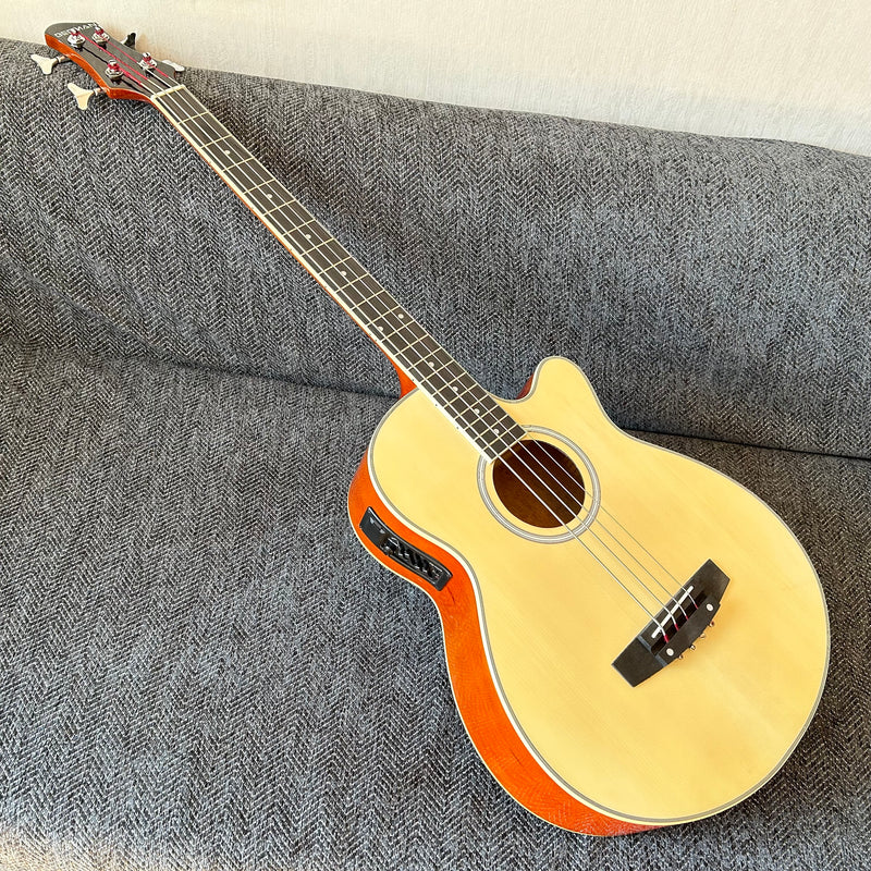 4 Strings Acoustic Bass Guitar (Shanghai Music Show Sample, JN345)