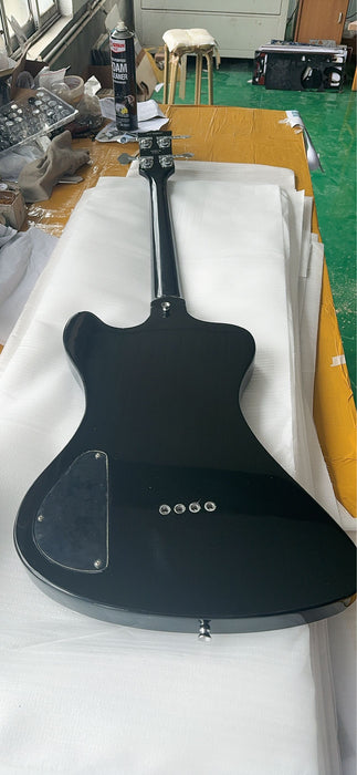 Pre-sale 4 Strings All Black Electric Bass Guitar (ZQN-725)