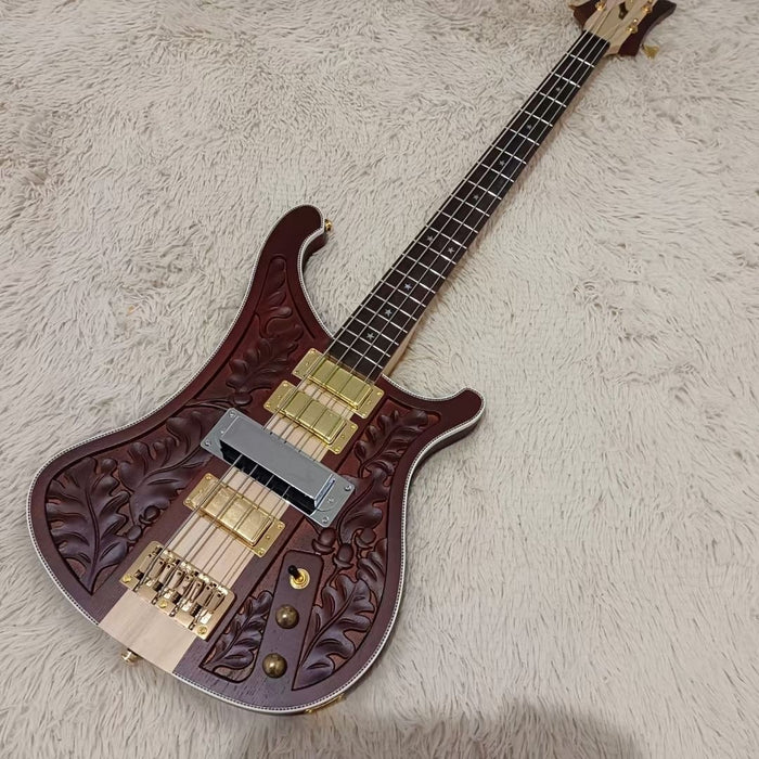4 Strings Neck Through Electric Bass Guitar (PNY-002)