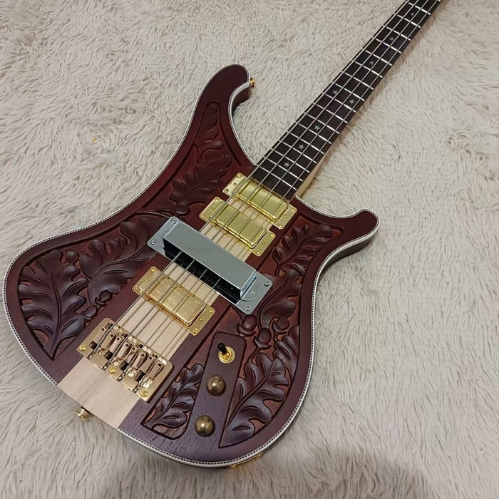 4 Strings Neck Through Electric Bass Guitar (PNY-002)