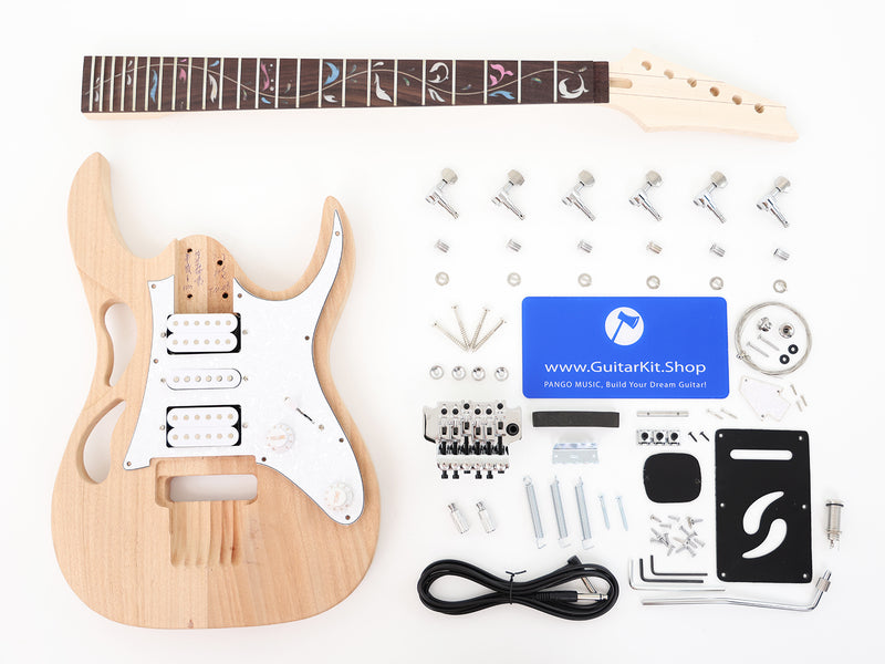 PANGO MUSIC 6 String DIY Electric Guitar Kit (PTM-088X)