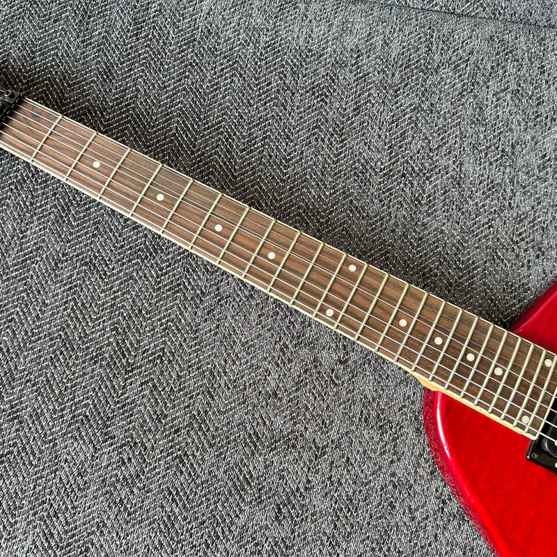 PANGO Music 7 Strings Electric Guitar with Flamed Maple Top (YMZ-212)