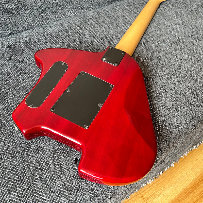 PANGO Music 7 Strings Electric Guitar with Flamed Maple Top (YMZ-212)