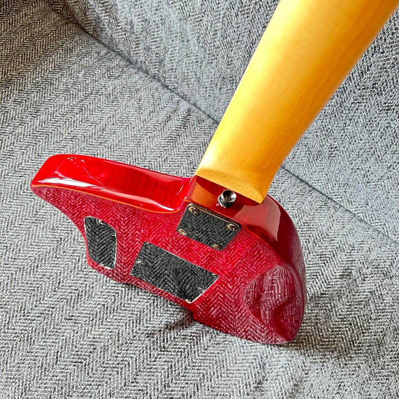 PANGO Music 7 Strings Electric Guitar with Flamed Maple Top (YMZ-212)