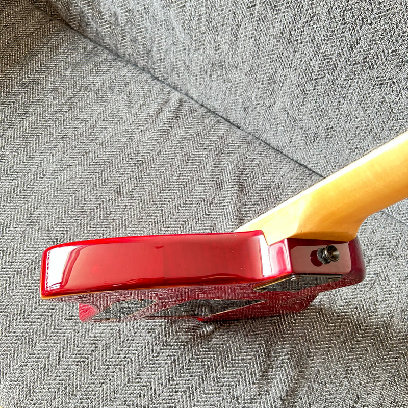 PANGO Music 7 Strings Electric Guitar with Flamed Maple Top (YMZ-212)