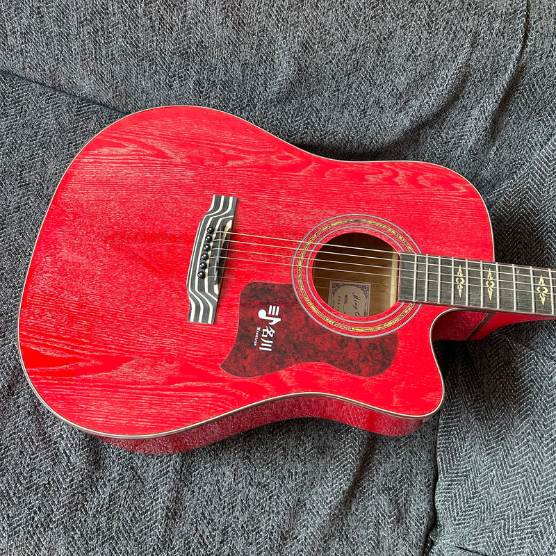 Shanghai Music Show Sample 41 Inch Acoustic Guitar (PMG-011)