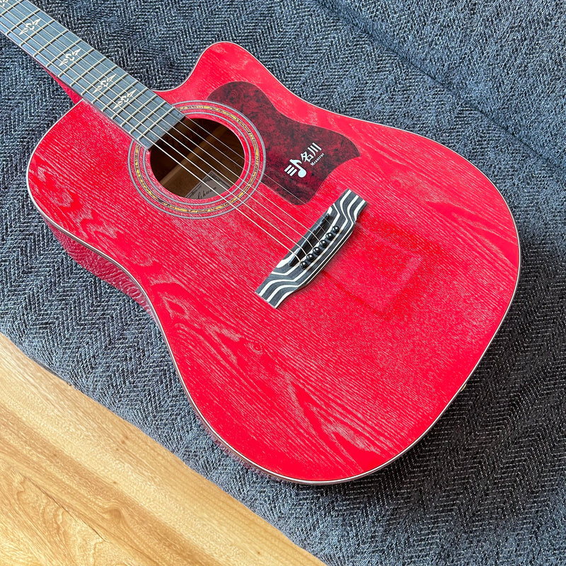 Shanghai Music Show Sample 41 Inch Acoustic Guitar (PMG-011)