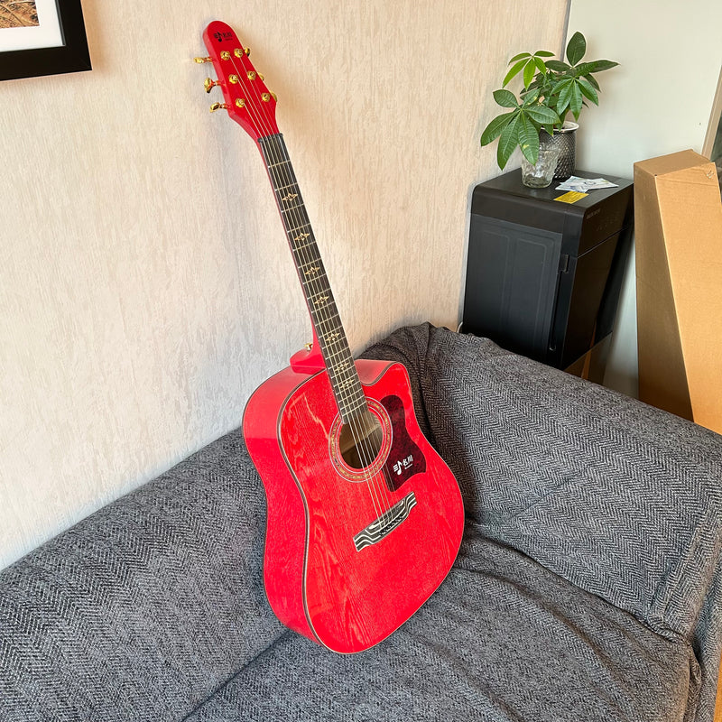 Shanghai Music Show Sample 41 Inch Acoustic Guitar (PMG-011)