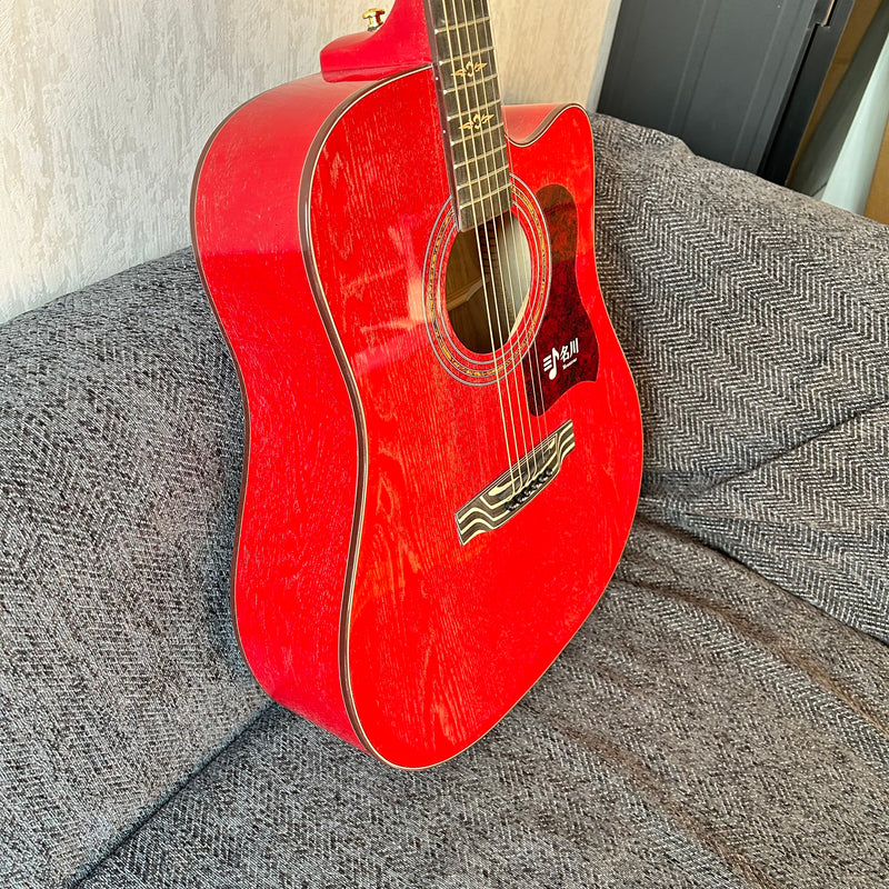 Shanghai Music Show Sample 41 Inch Acoustic Guitar (PMG-011)