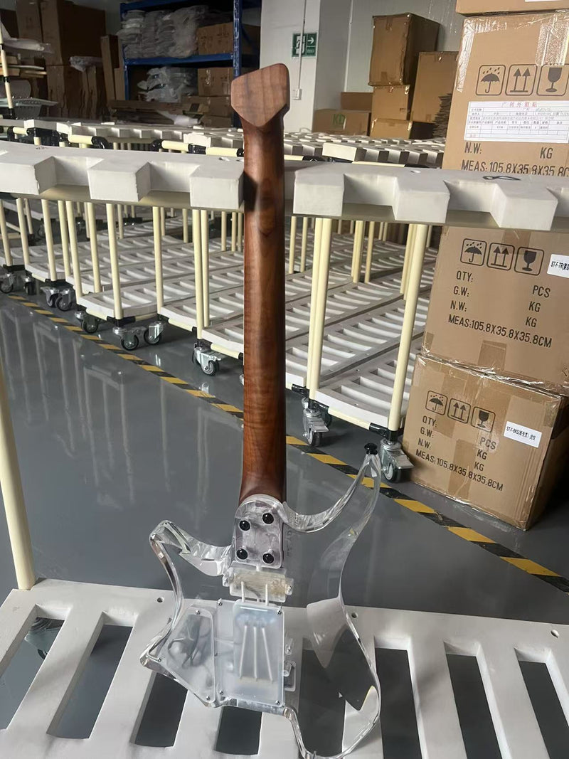 PANGO MUSIC Headless Style Acrylic Body Electric Guitar (PTH-088X)