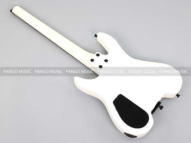 PANGO MUSIC All White Headless Electric Guitar (GKS-035X)