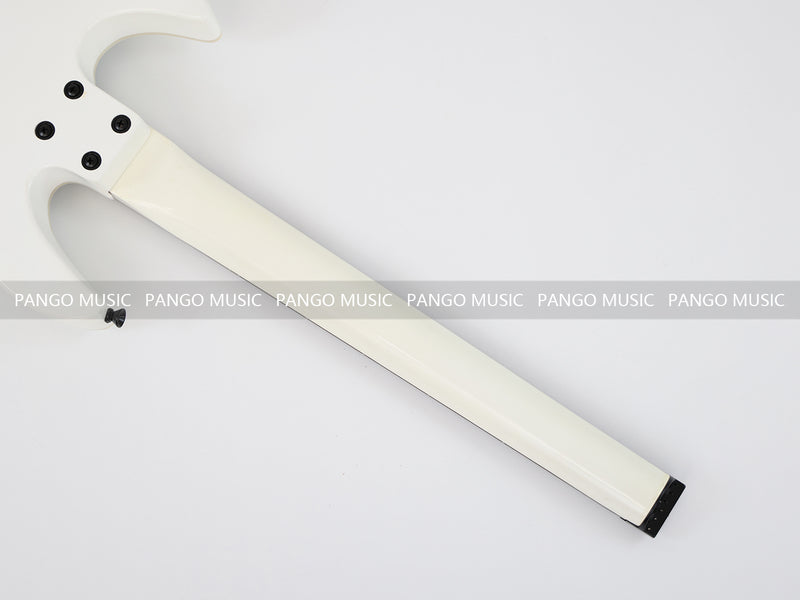 PANGO MUSIC All White Headless Electric Guitar (GKS-035)