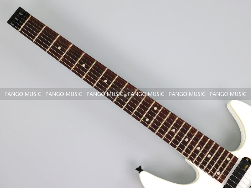 PANGO MUSIC All White Headless Electric Guitar (GKS-035X)