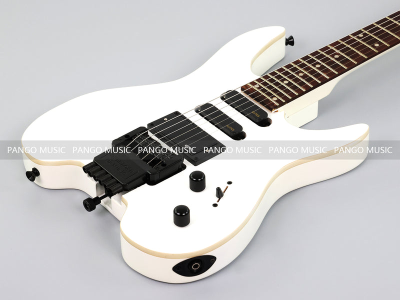 PANGO MUSIC All White Headless Electric Guitar (GKS-035X)