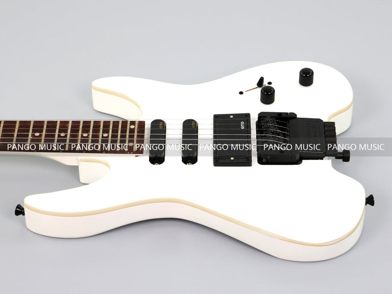 PANGO MUSIC All White Headless Electric Guitar (GKS-035X)