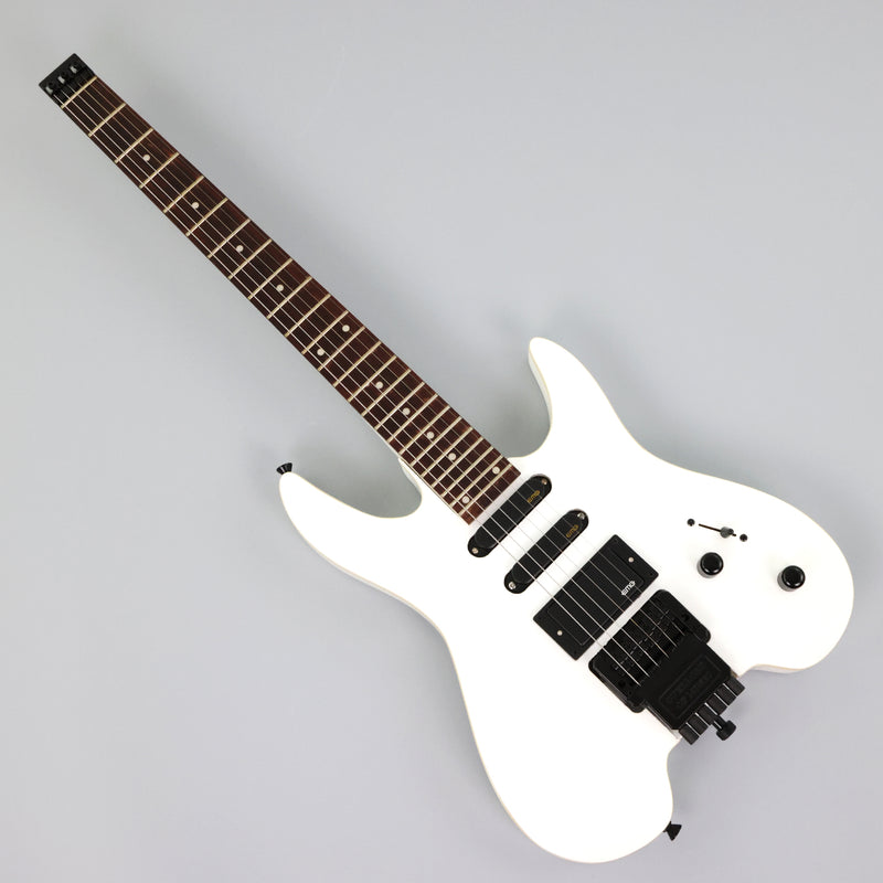 PANGO MUSIC All White Headless Electric Guitar (GKS-035X)