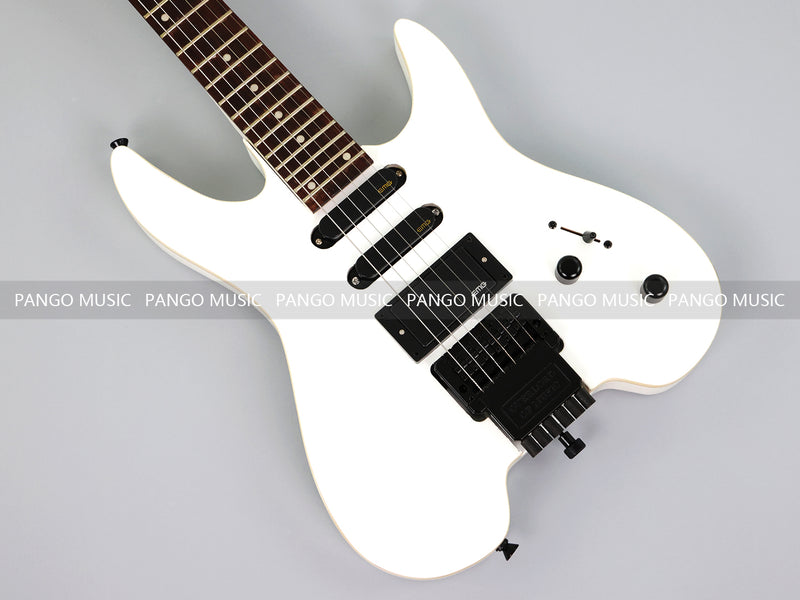 PANGO MUSIC All White Headless Electric Guitar (GKS-035X)